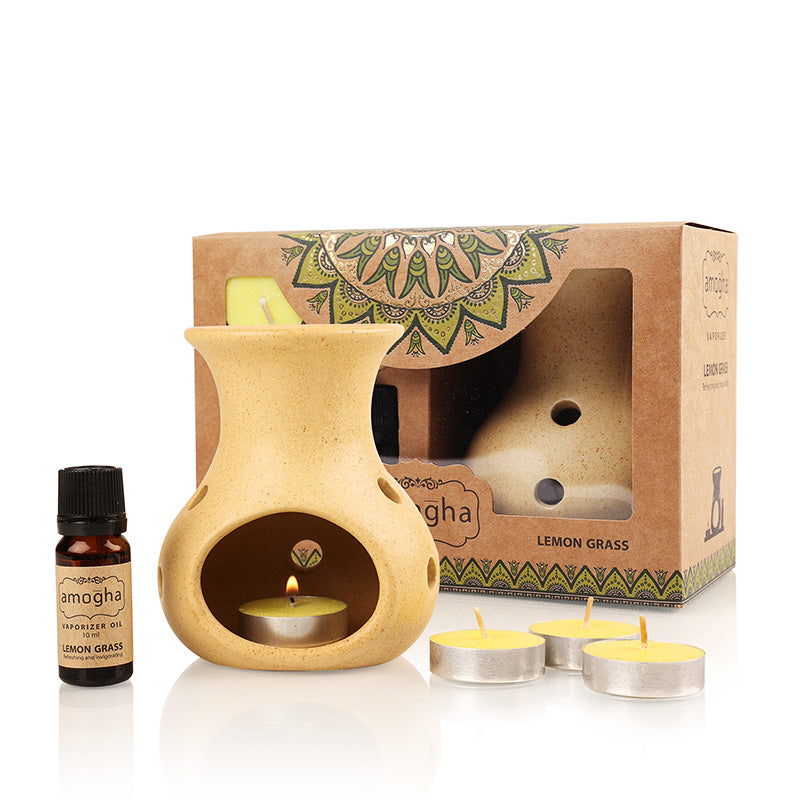 IRIS Amogha Lemongrass Vaporizer 4- Tea light