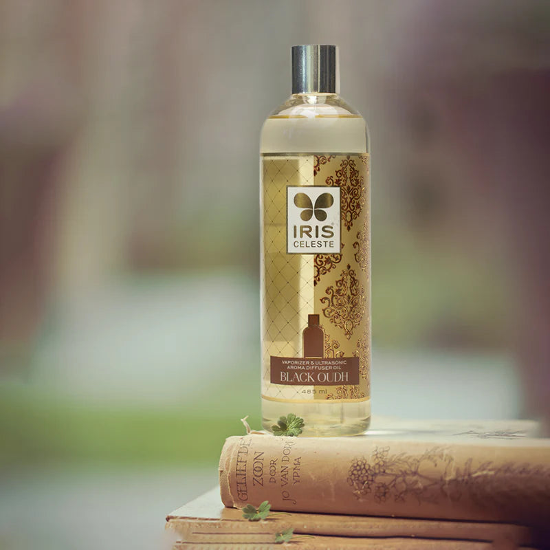 IRIS Celeste BLACK OUD Vaporizer and Diffuser oil (485ml)