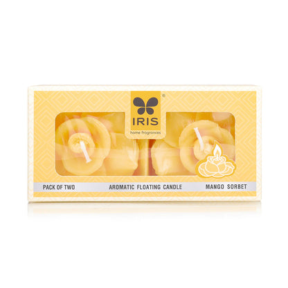 IRIS MANGO SORBET Aromatic Floating Candles
