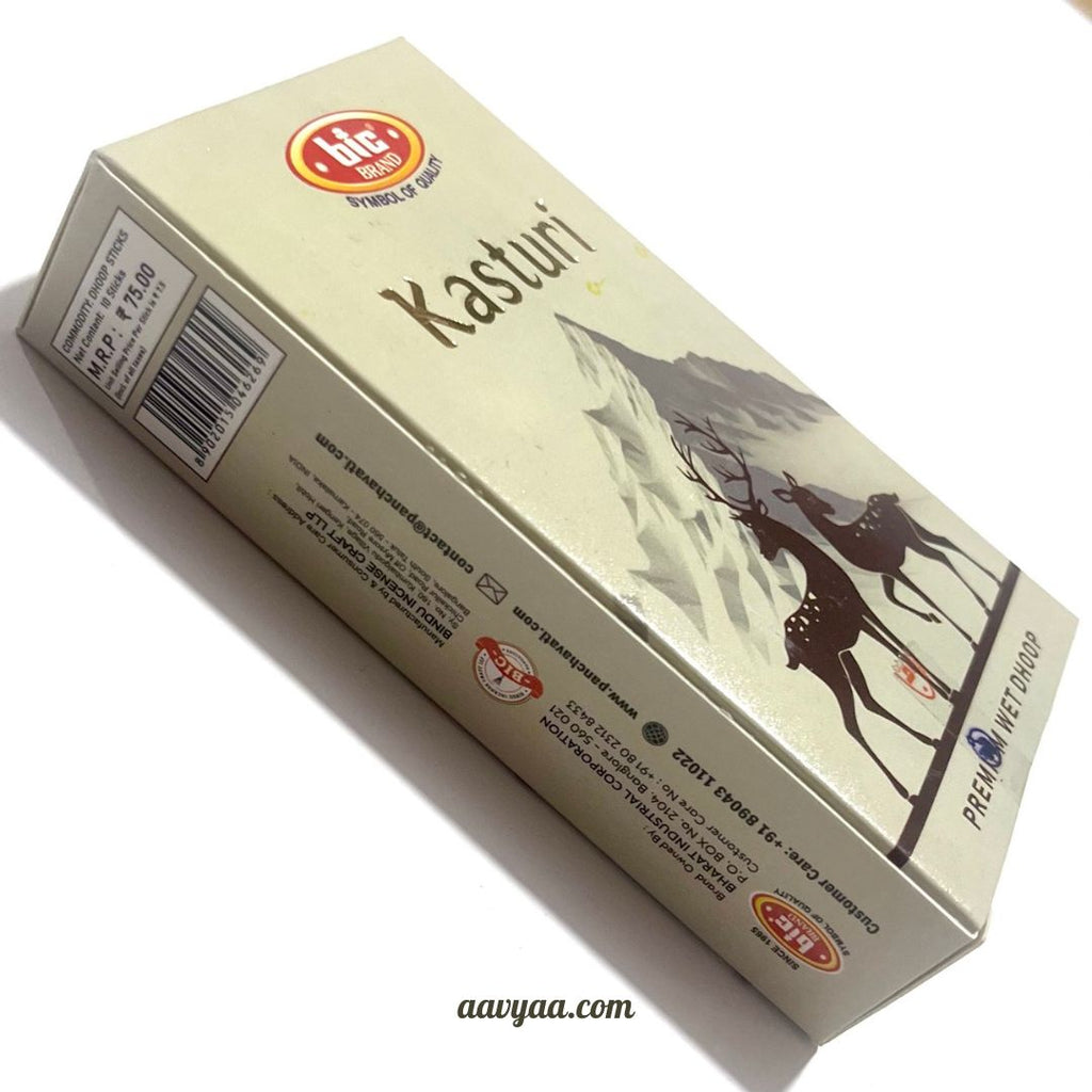 BIC Kasturi Wet Dhoop sticks (10 sticks)