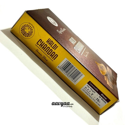 Raviikara Haldi Chandan Premium Wet Dhoop (10 sticks)