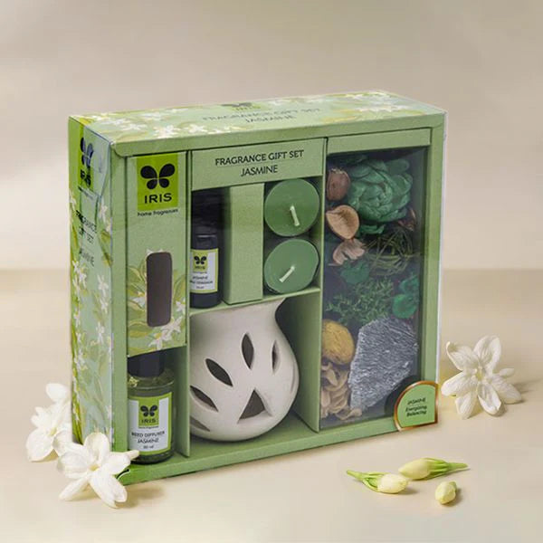 IRIS Vaporiser, Reed & Potpourri GIFT SET- Jasmine