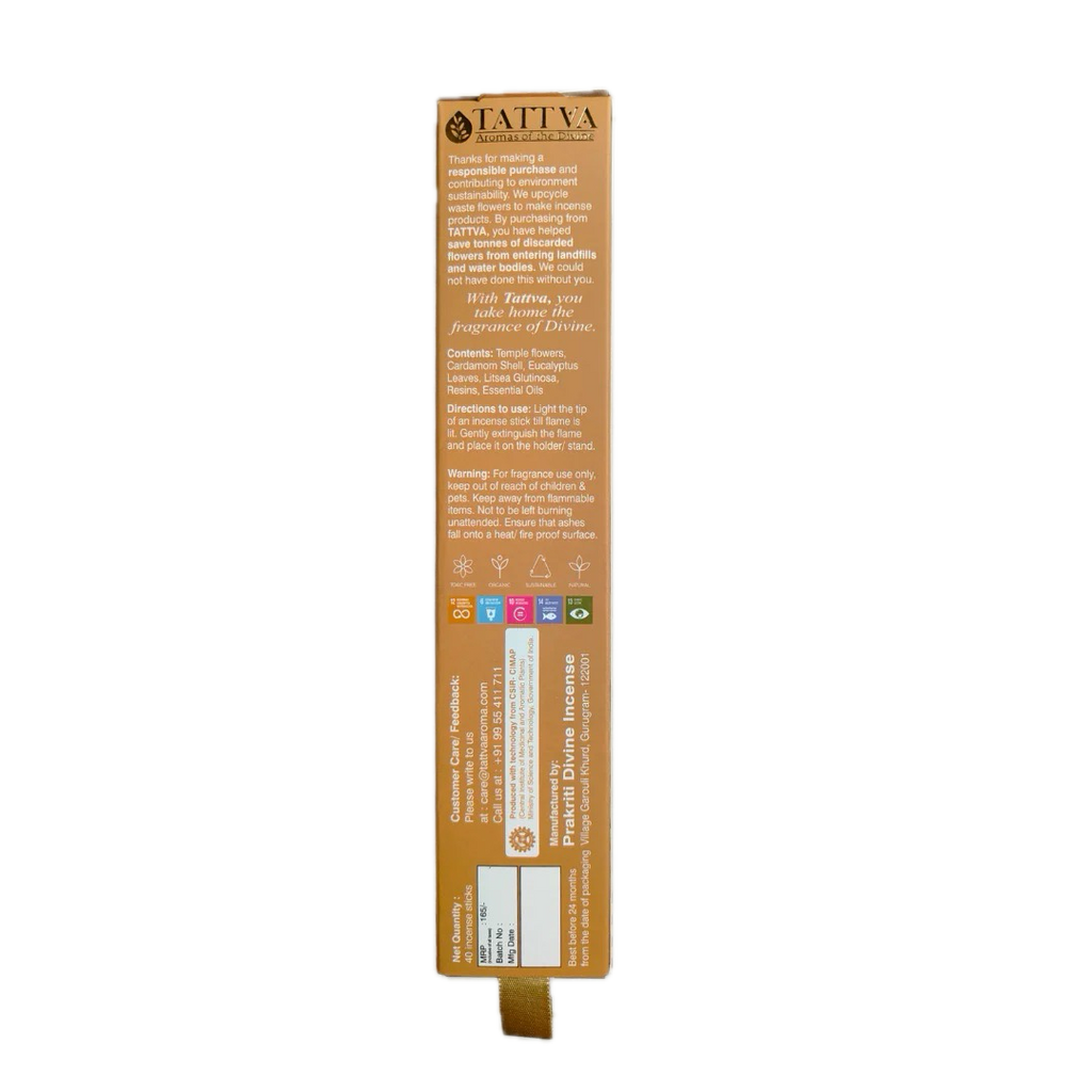 TATTVA Guggul Kapoor Incense Sticks (40 Sticks)