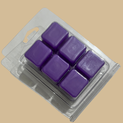 IRIS LAVENDER wax melt cubes  ( 6 cubes)