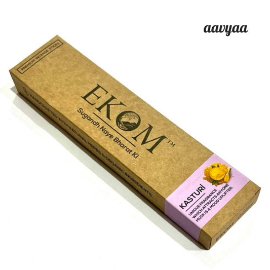 Ekom KASTURI Premium Incense Sticks (42 sticks)