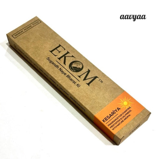 Ekom KESARIYA Premium Incense Sticks (42 sticks)