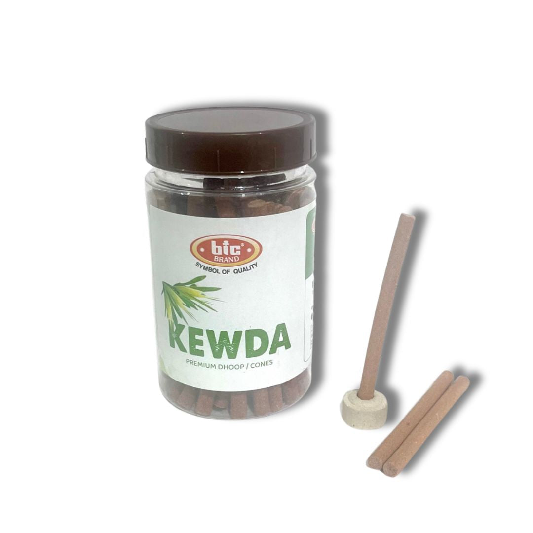 BIC KEWDA Premium Dhoop sticks Jar (100 gms)