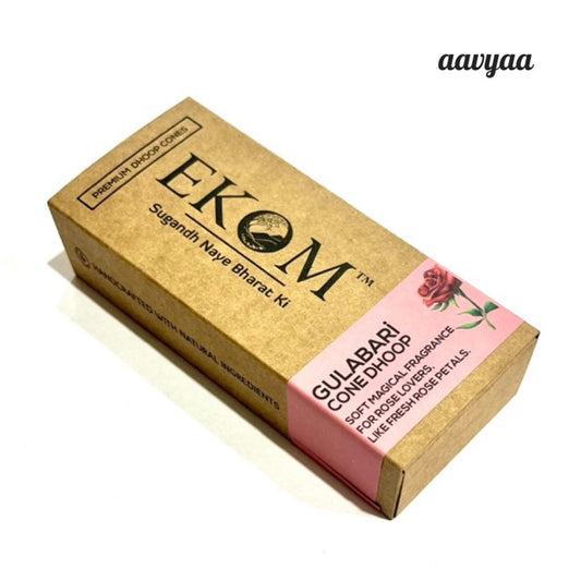 Ekom Gulabari Cone Dhoop (20 sticks)