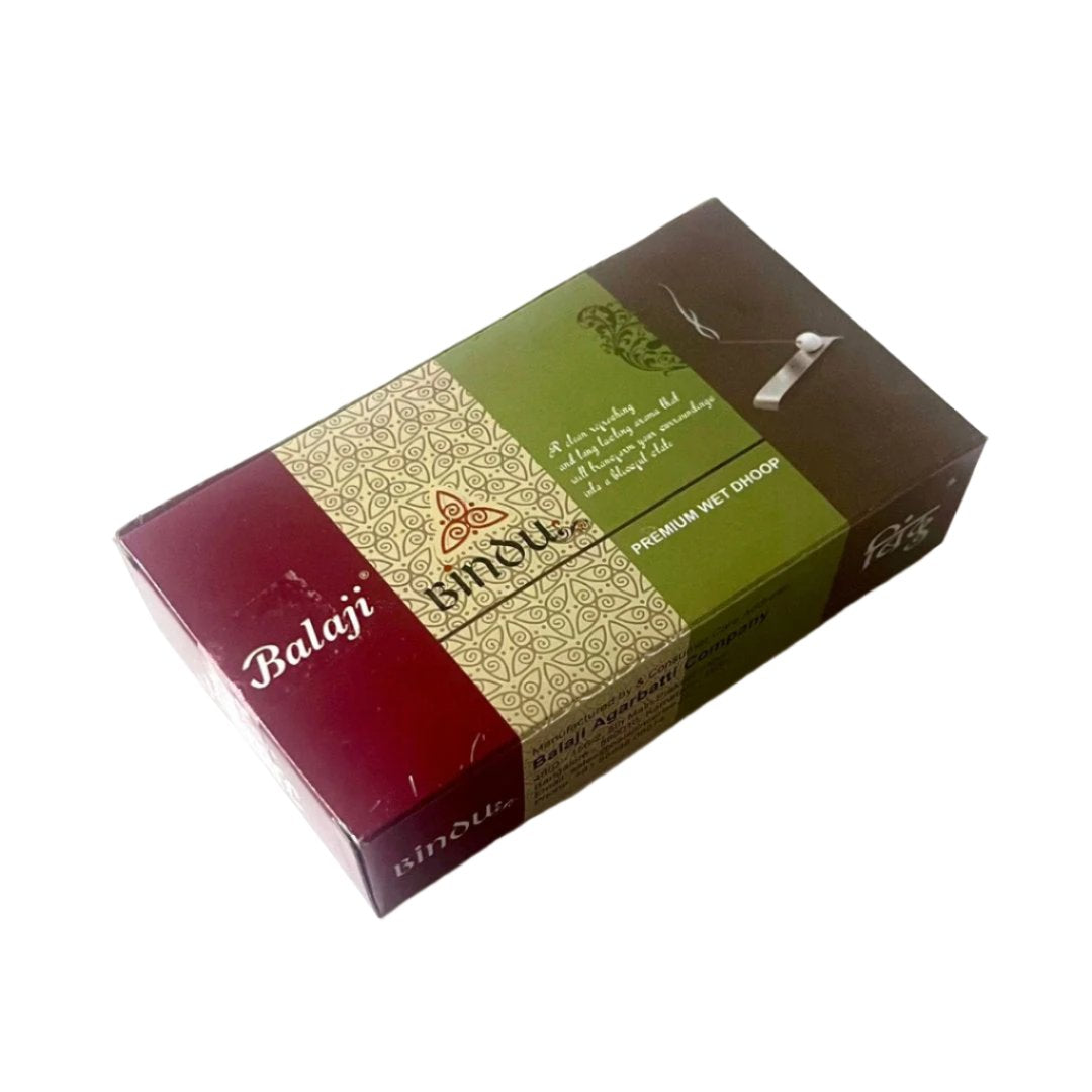 Balaji BINDU Wet Dhoop sticks (10 sticks)