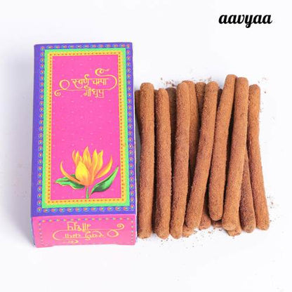 Malaan Gaudhoop SWARN CHAMPA Bambooless Dhoop sticks (15 pcs)