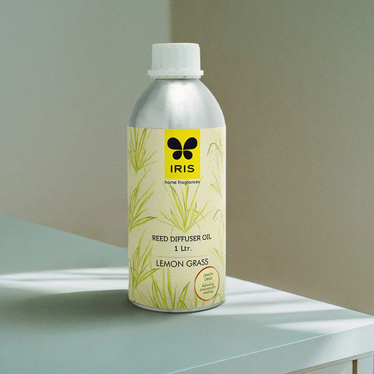 IRIS LEMONGRASS REED Diffuser Oil Refill Can (1 ltr)