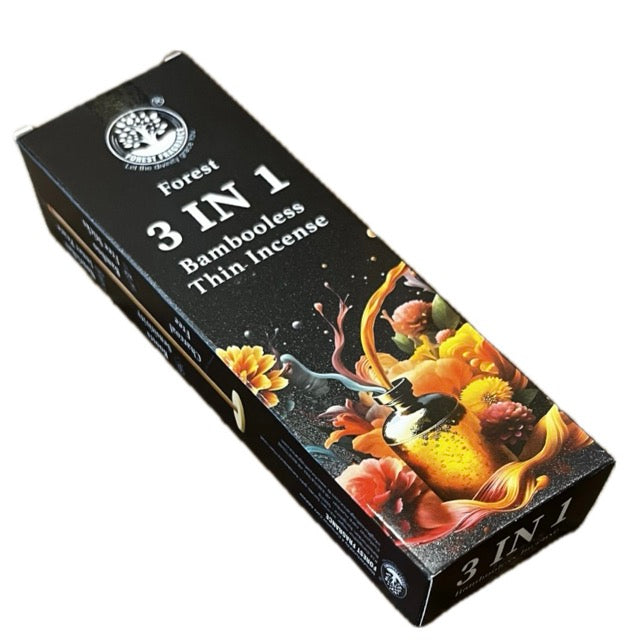 Forest 3 IN 1 Bambooless Thin Incense (100 gms)