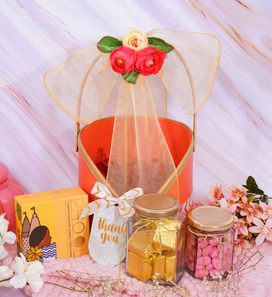 Gift Dial Gift Hamper with Chocolates and Dhoop Cones