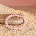 Rose Quartz bracelet (certified)