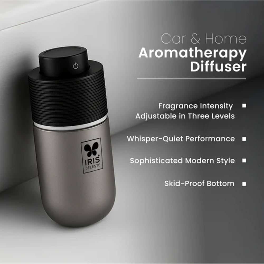 IRIS Celeste Car & Home ULTRASONIC Aroma Diffuser