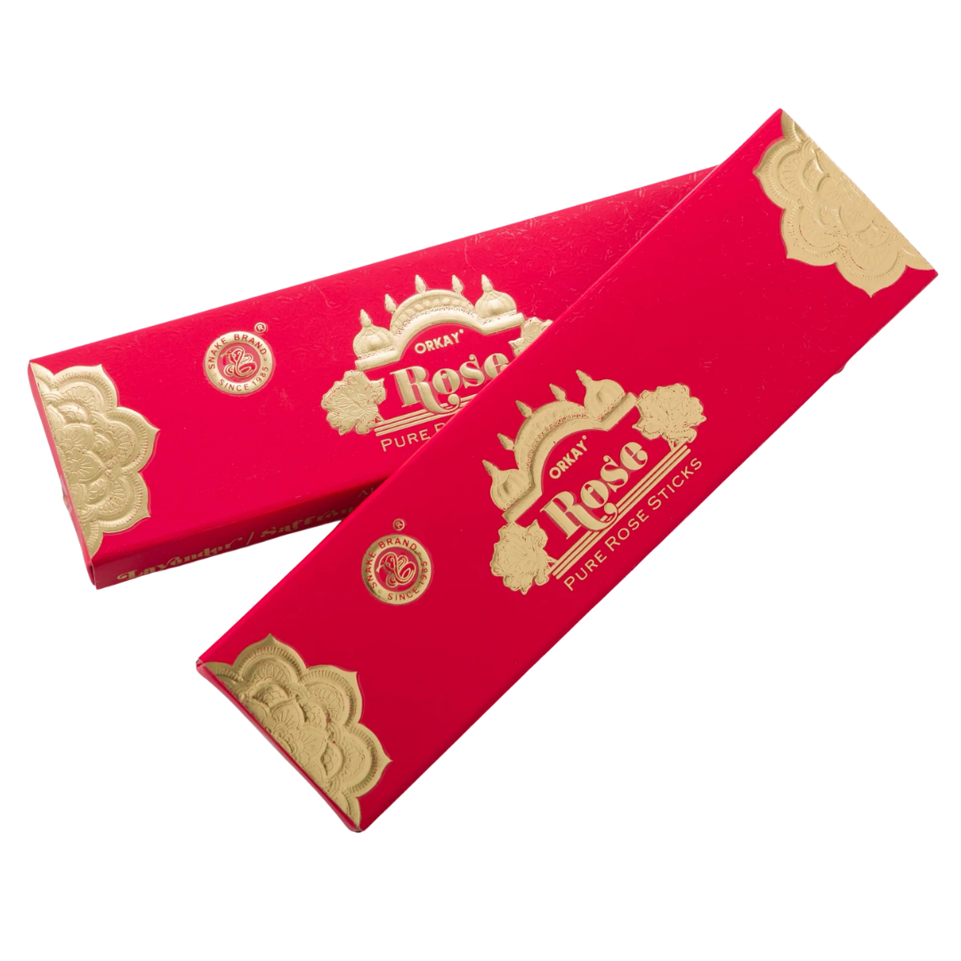 Orkay Fragrances Pure Rose Incense Sticks (10 sticks)