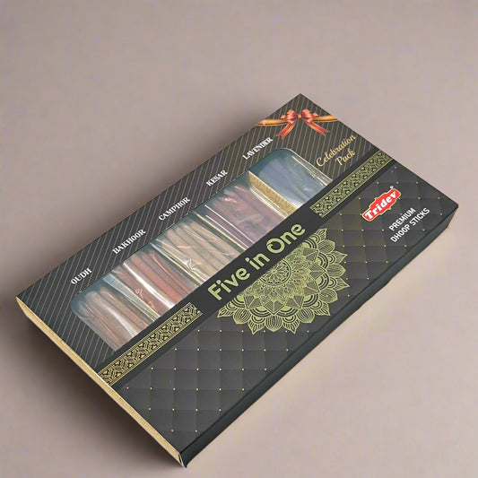 Tridev FIVE IN ONE Premium Dhoop Sticks (50 sticks)