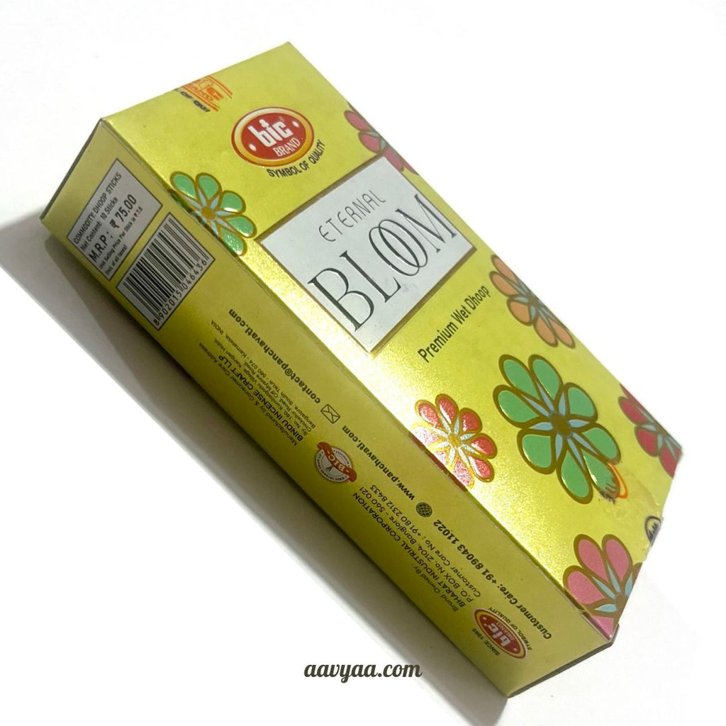 BIC Eternal Bloom Wet Dhoop sticks (10 sticks)