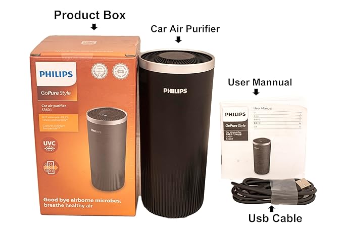 Philips GOPURE Car Air Purifier 3601
