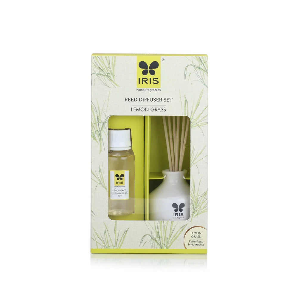 IRIS Lemon Grass Reed Diffuser Set(60ml)