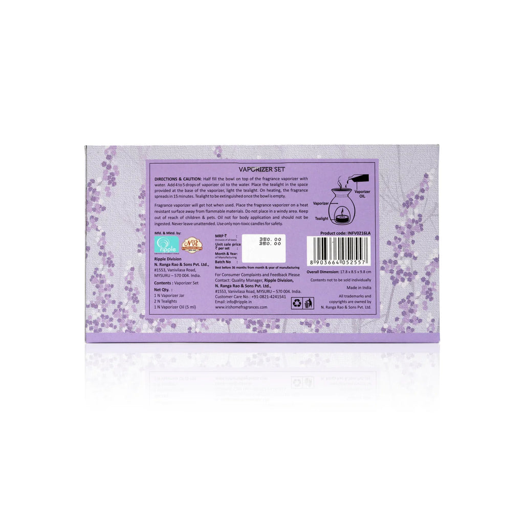 IRIS Lavender Vaporizer set