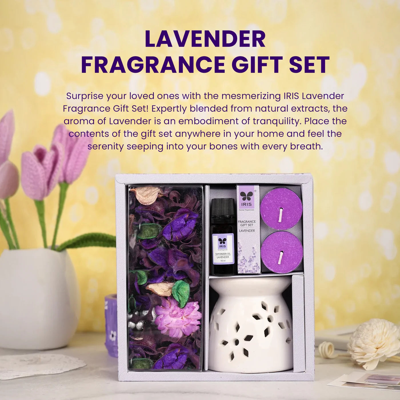 IRIS LAVENDER Fragrance Gift Set