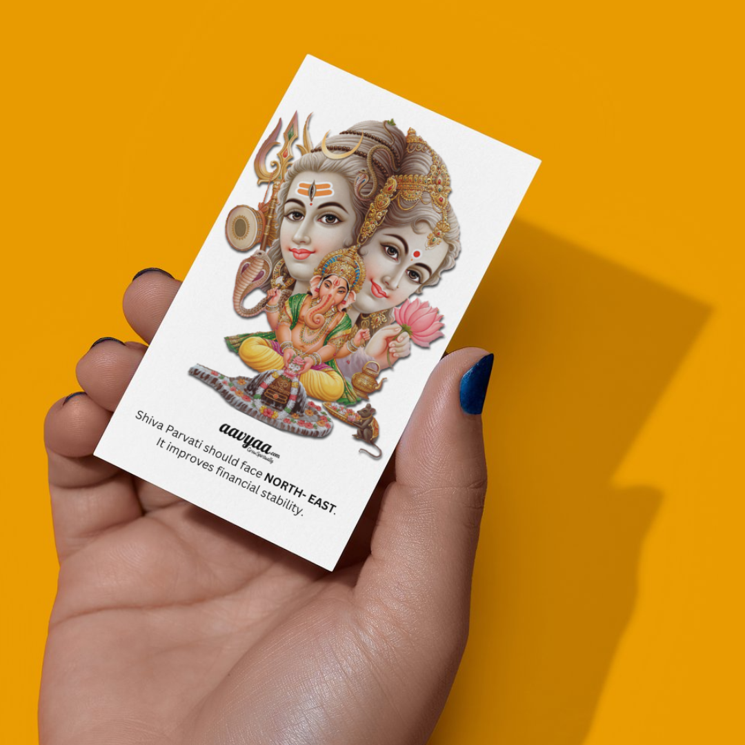 Aavyaa Shiv Parivar sticker (2.25" x 3.5")