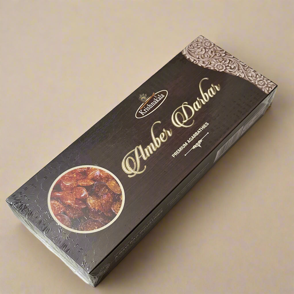 Krishnakala AMBER DARBAR Premium Agarbathies (100 sticks)