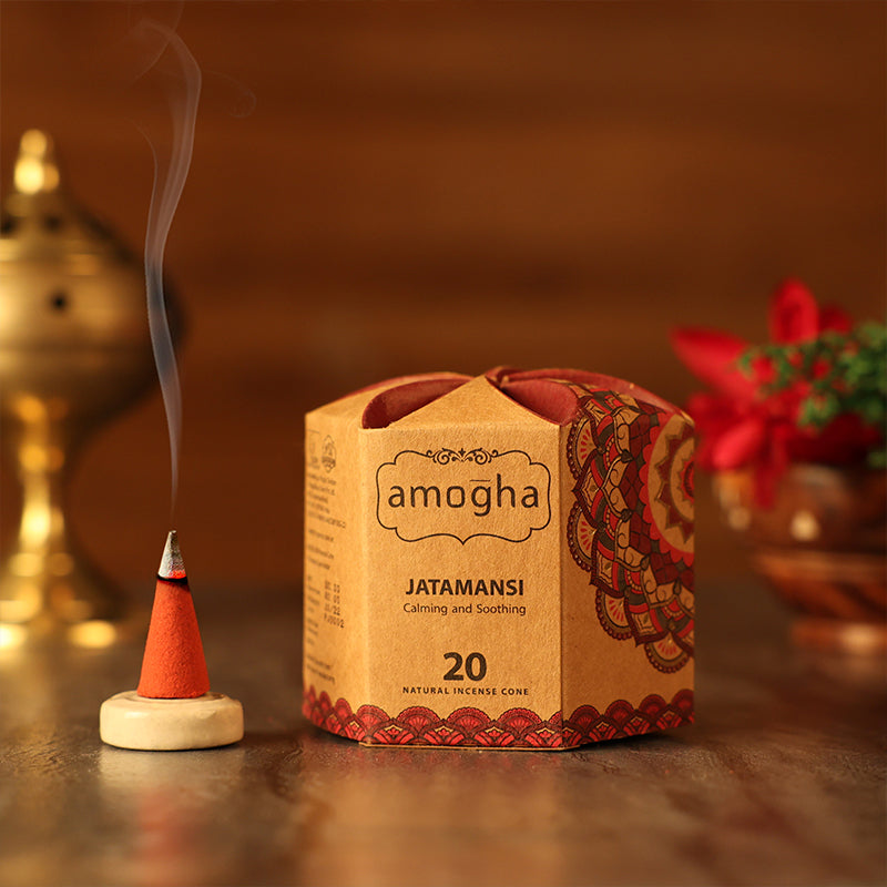 Amogha Incense Cones – Jatamansi