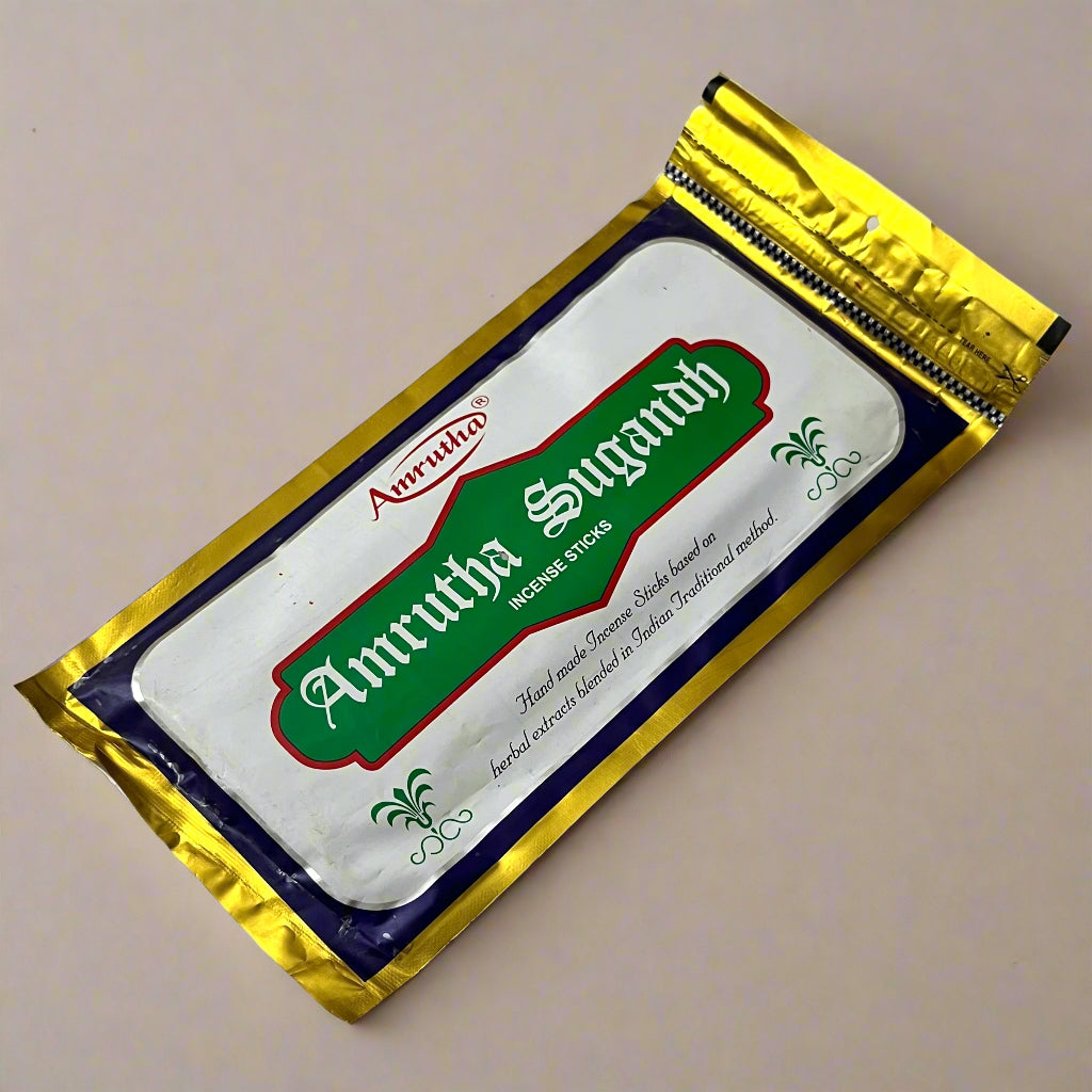 Amrutha SUGANDH Premium Incense Sticks Zipper (115gm)