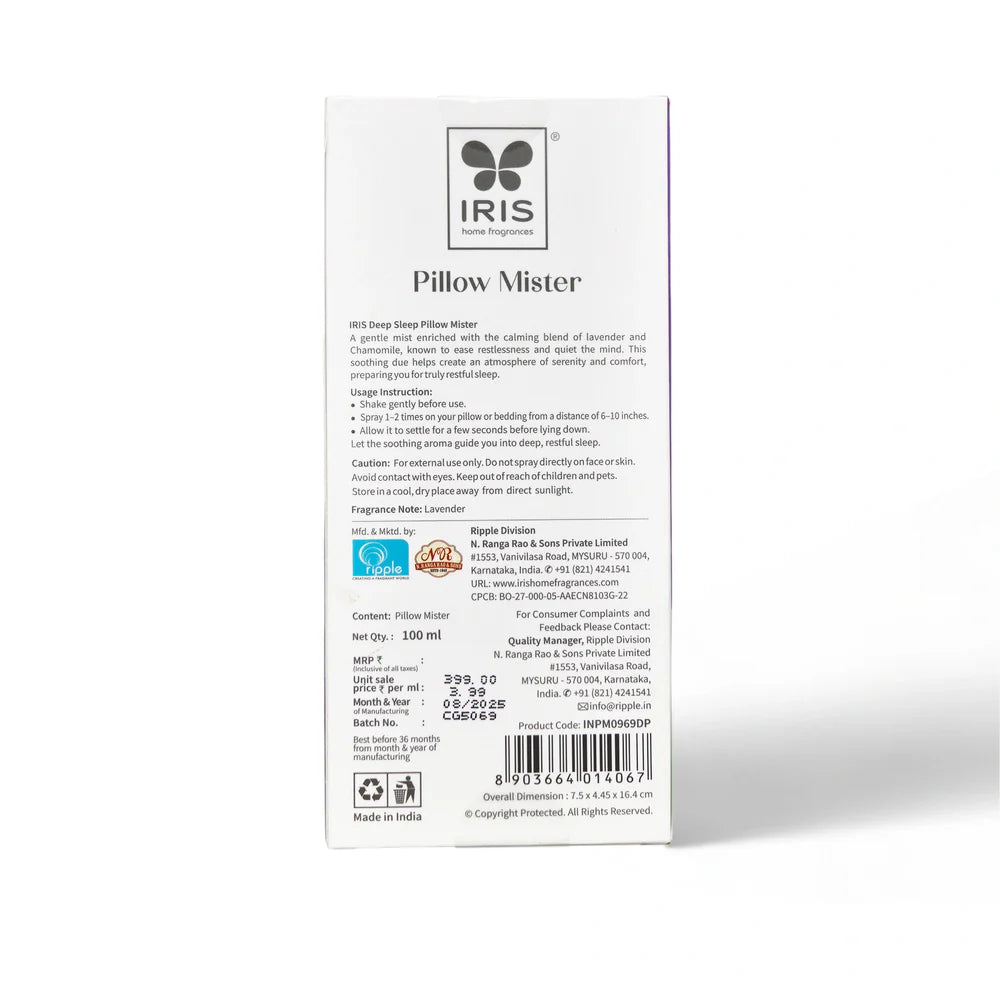 IRIS Deep Sleep Pillow Mister(100 ml)