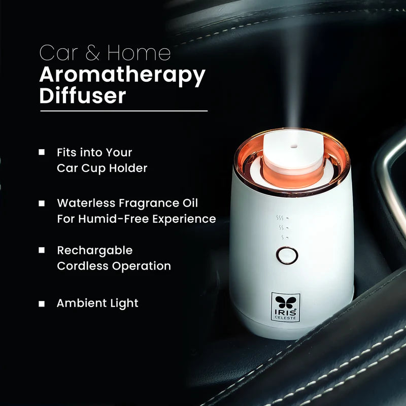 IRIS Car & Home Aroma Ultrasonic Diffuser