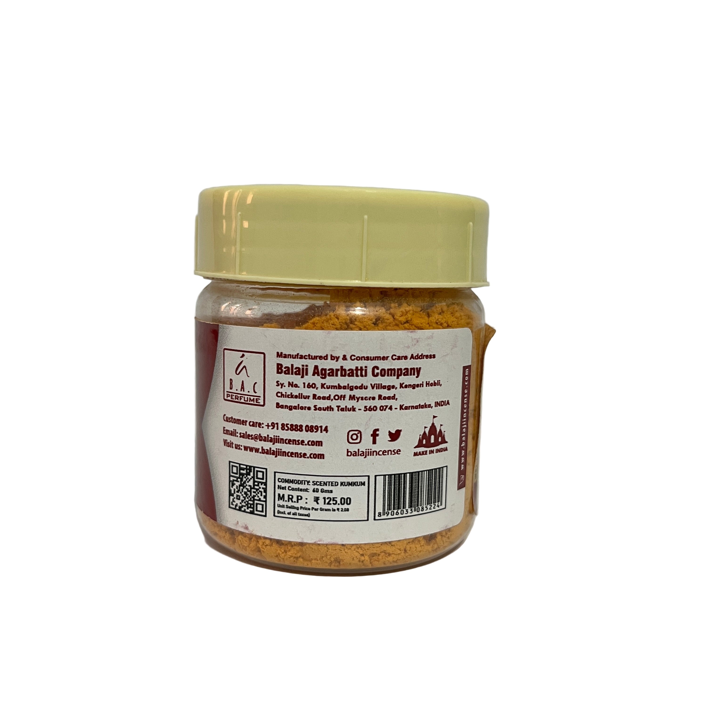 Balaji Special Chandan ASHTAGANDHA TIKA (60 gm)