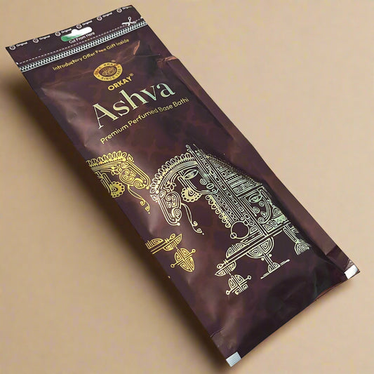 Orkay Ashva Premium Perfumed Base Bathi Incense Sticks Zipper (100gm)
