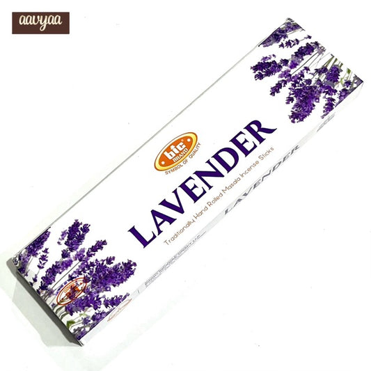 BIC Lavender Hand Rolled Masala Incense Sticks(50 Gms)