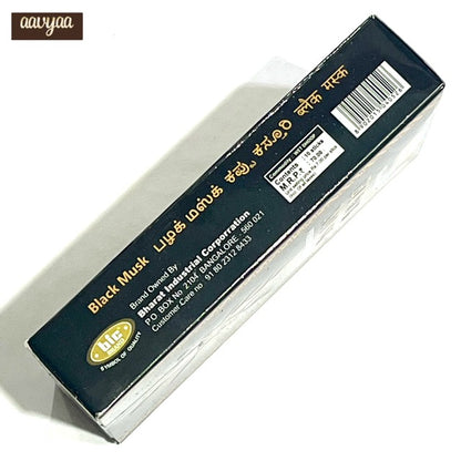 BIC Panchavati BLACK MUSK wet dhoop sticks (10 sticks)