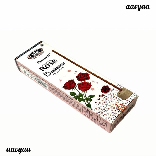 BIC Panchavati Blushing Rose Bambooless Incense (100 GMS)