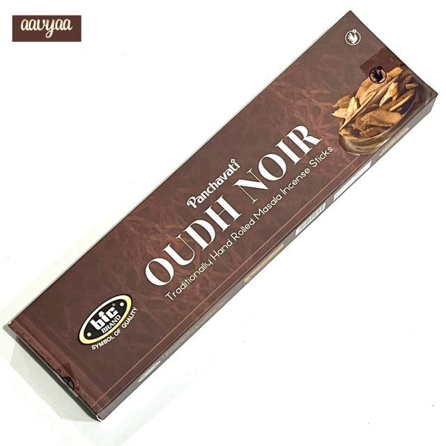 BIC Panchavati OUDH NOIR Hand Rolled Masala Incense Sticks(50 GMS)