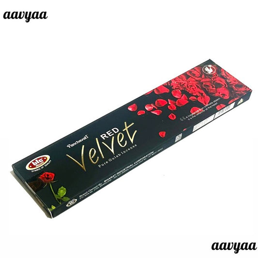 BIC Panchavati RED VELVET Rose Incense Sicks