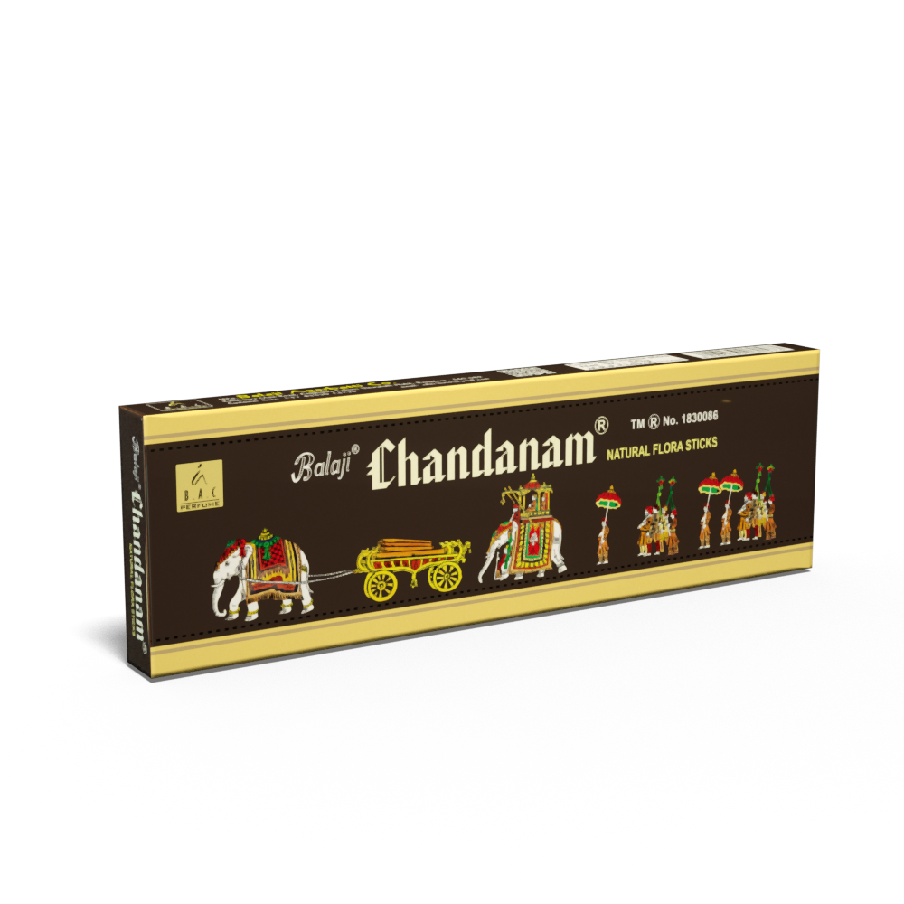 Balaji CHANDANAM Natural Flora Incense Sticks