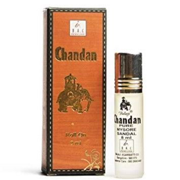 Balaji CHANDAN Pure Mysore Sandal Roll On Attar (8 ml)