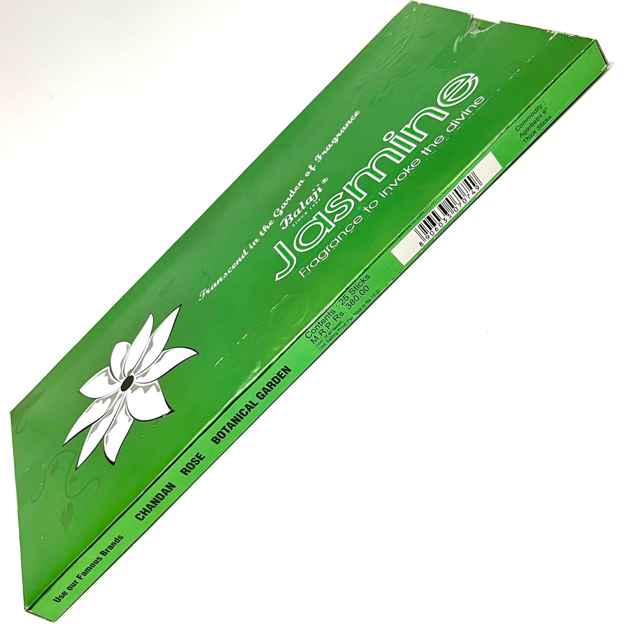 Balaji JASMINE Luxury Incense Sticks (25 sticks)