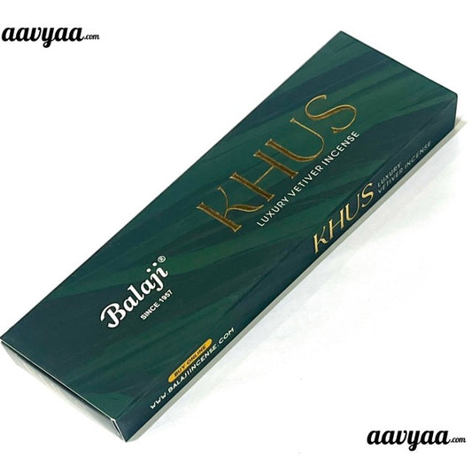 Balaji KHUS Luxury Incense Sticks (25 sticks)