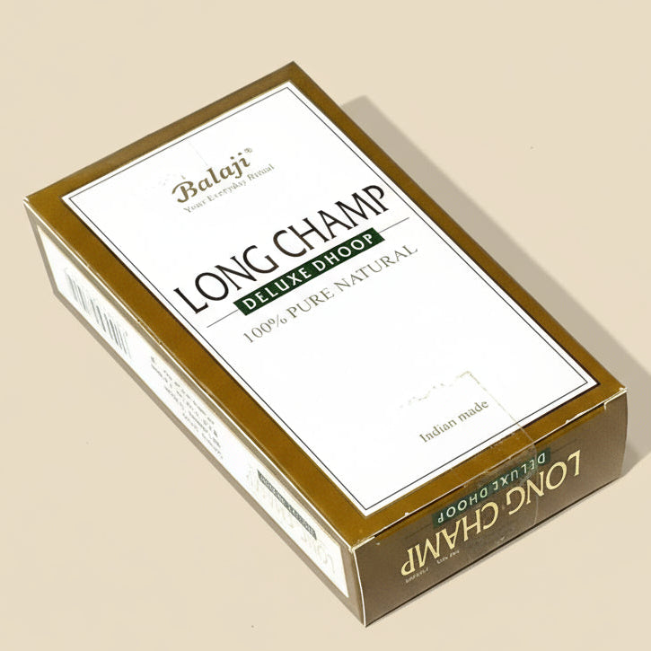 Balaji LONG CHAMP Deluxe Wet Dhoop Sticks (10 Sticks)