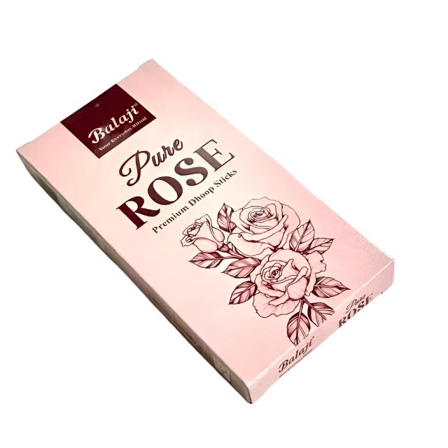 Balaji Pure ROSE Premium Dhoop Sticks (22 sticks)