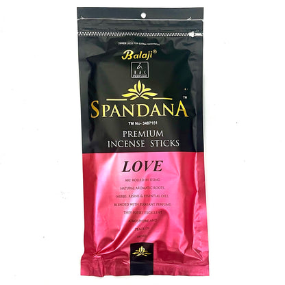Balaji Spandana LOVE Incense Sticks Zipper (130 gms)