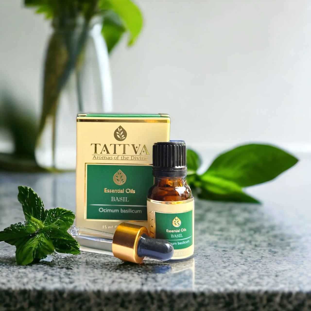 Tattva BASIL Essential Oil (15 ml)