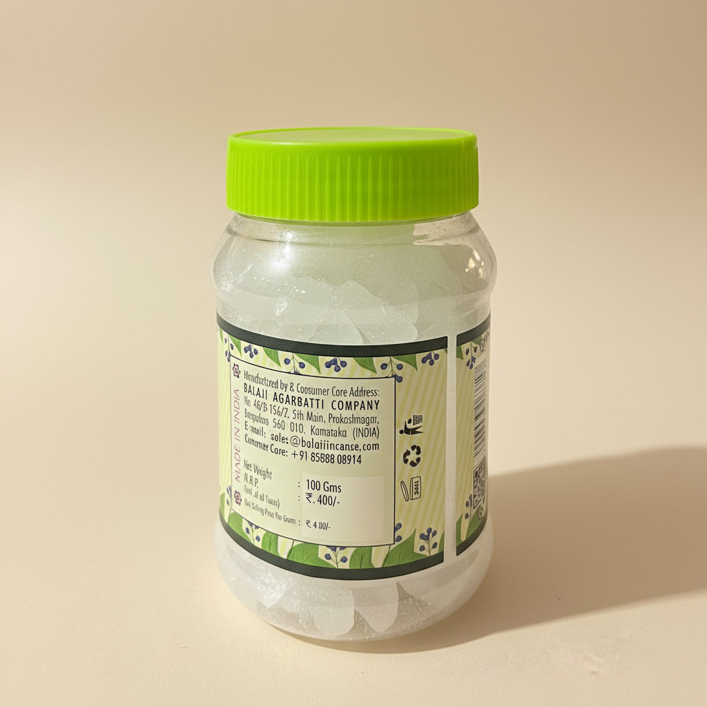 Balaji Bhimseni CAMPHOR jar