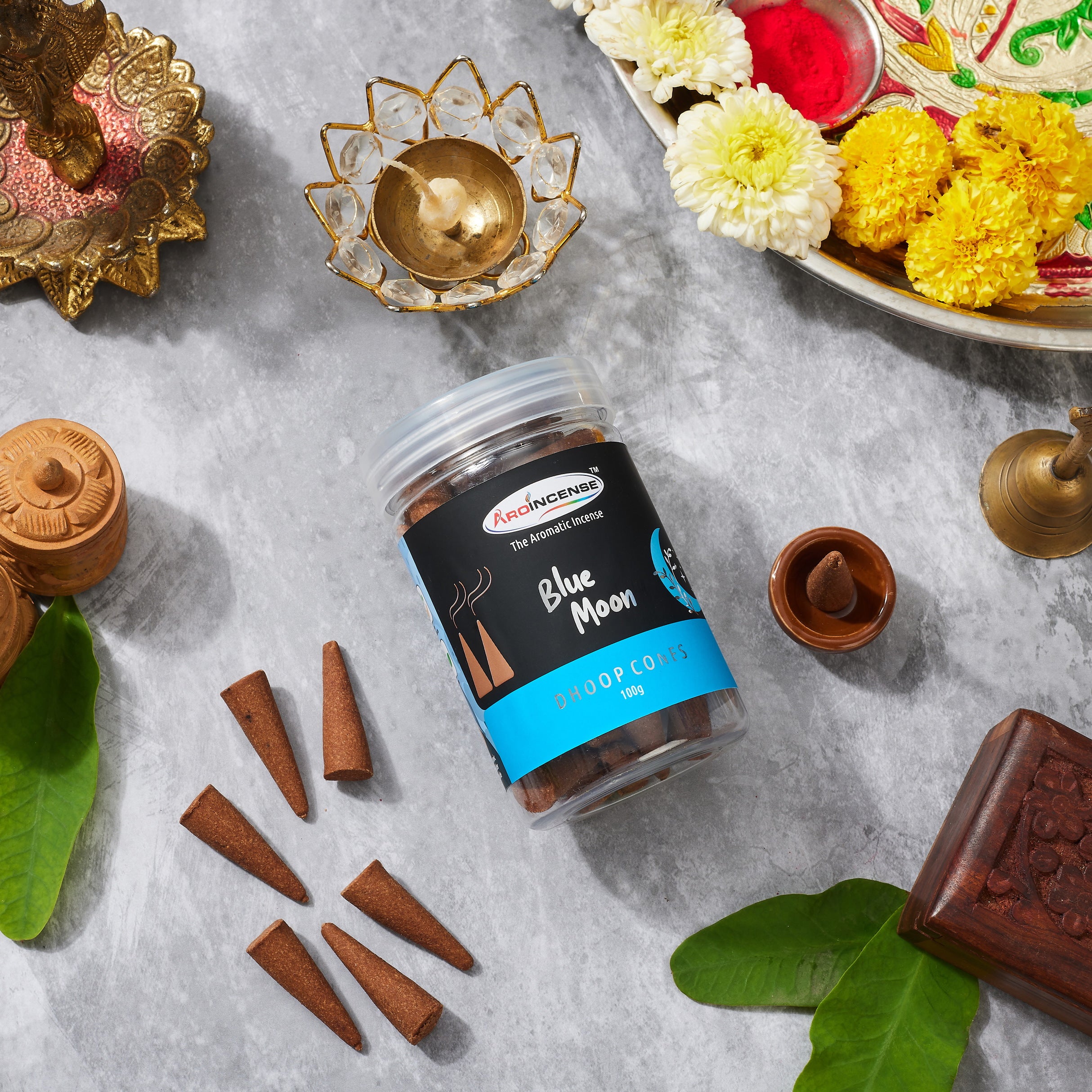 Aroincense Blue Moon Dhoop Cones