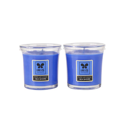 IRIS SEA SHORE Taper Jar Candles(1 pc- 110gms)